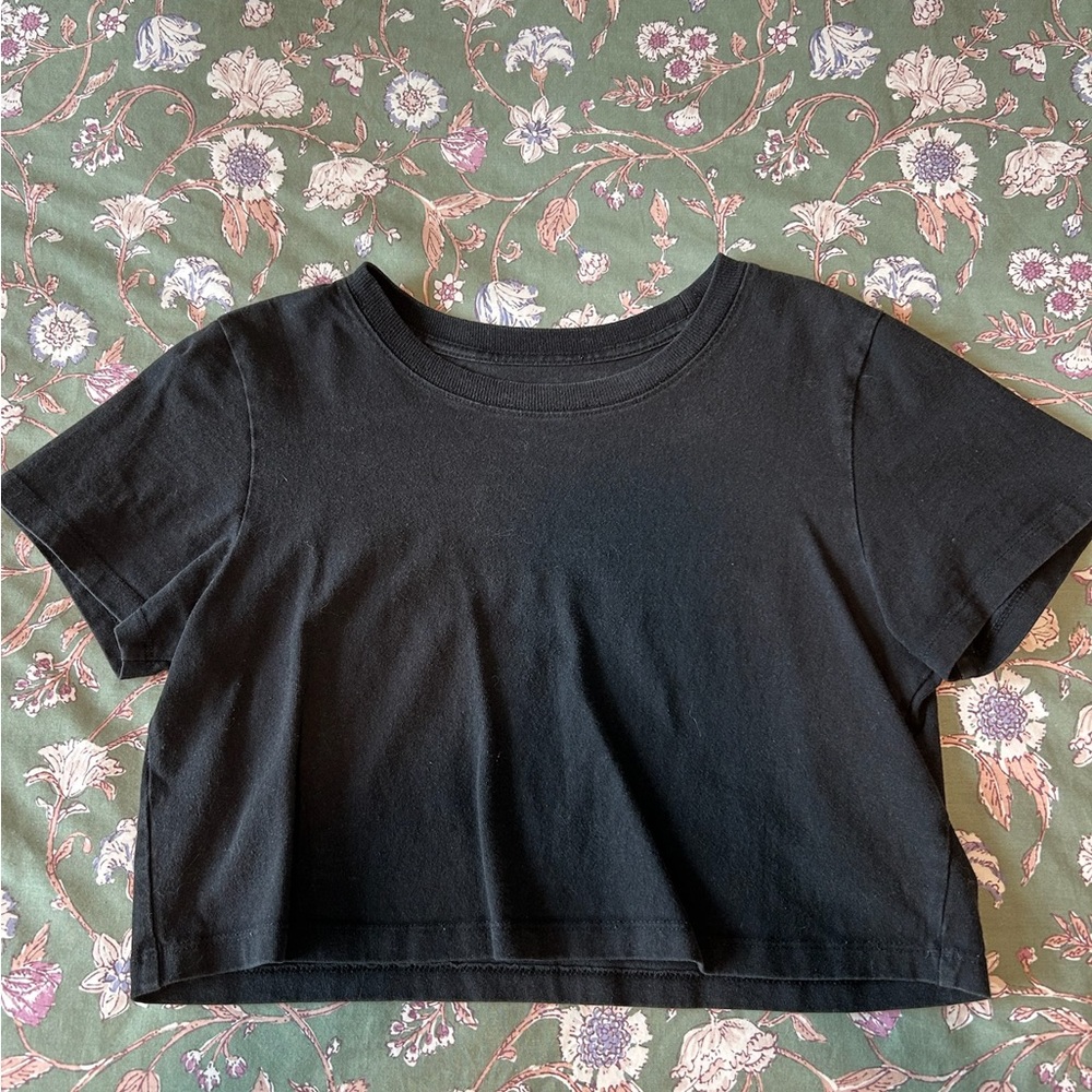 Urban Outfitters Black Crop Top